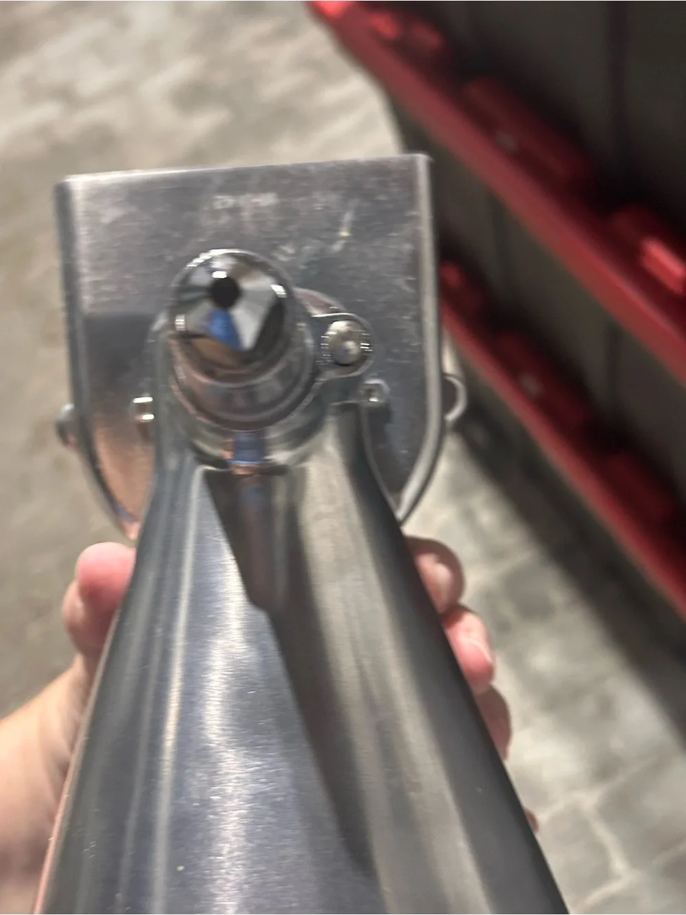 KitchenAid Stand Mixer Silver Grain Mill Attachment